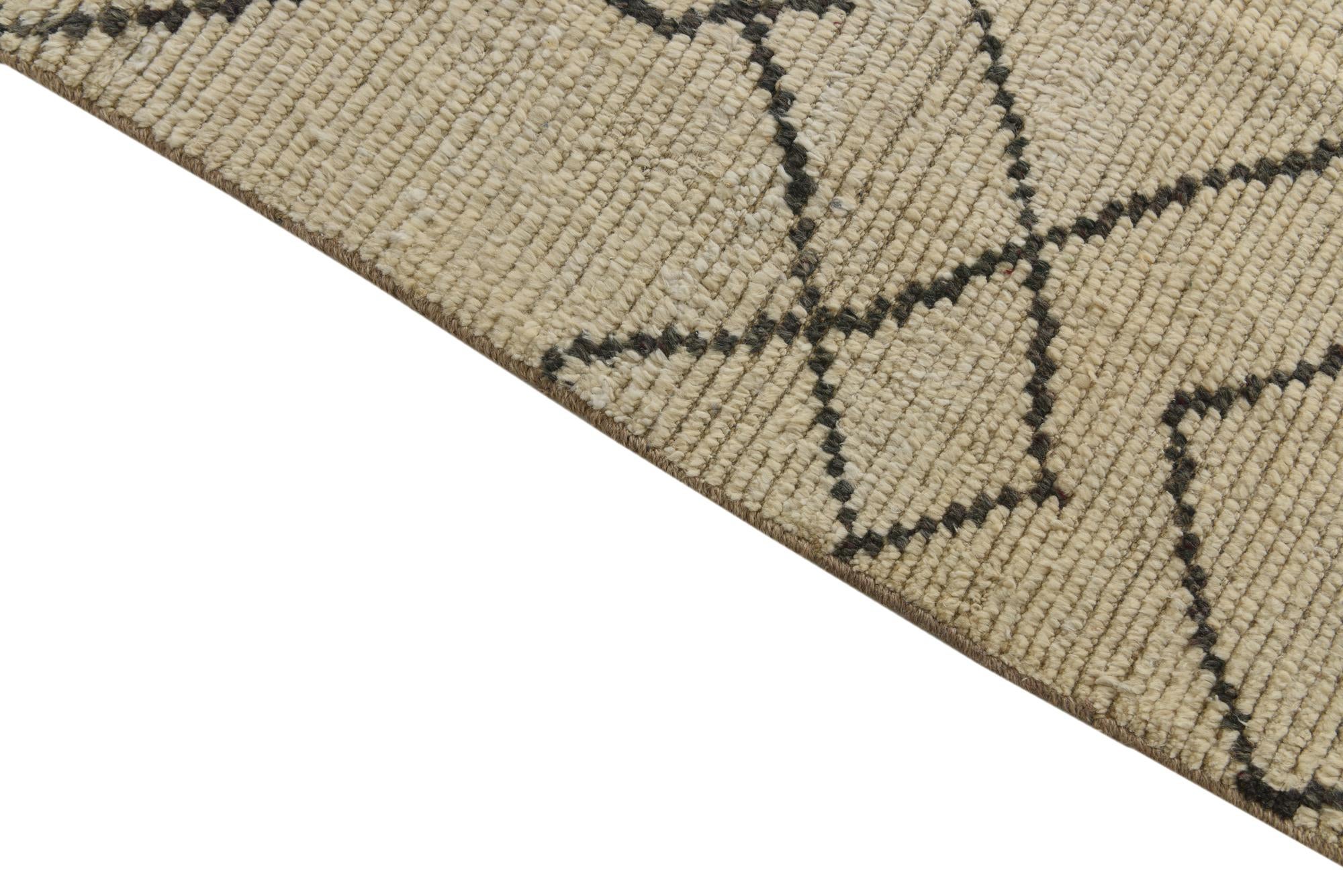 8' 2 x 10' 2 Hand Knotted Moroccan Wool Rug