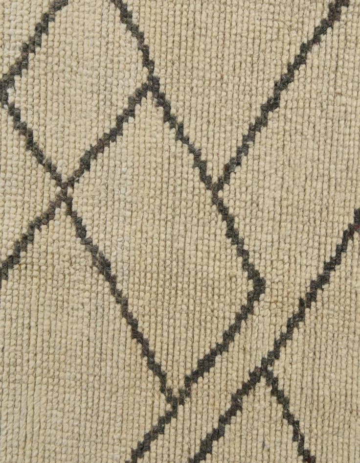 Detail image of 8' 2 x 10' 2  Hand Knotted Moroccan Wool Rug