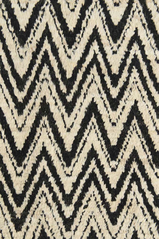 8' 6 x 12' 7 Hand Knotted Moroccan Wool Rug