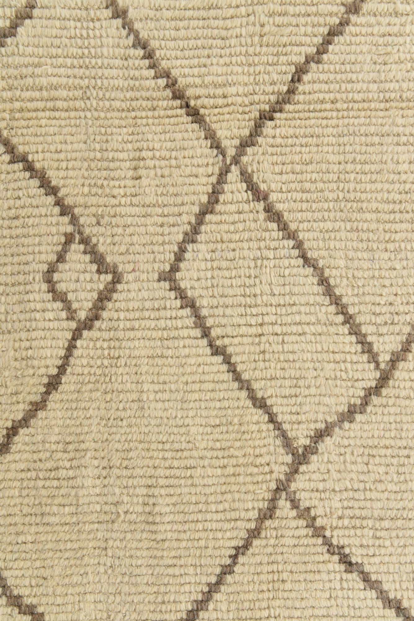255cm x 330cm anudado a mano marroquí Alfombra Lana