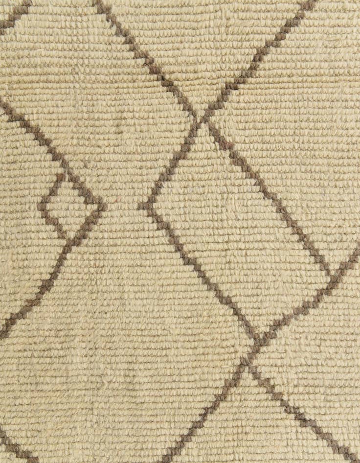 Detail image of 8' 5 x 10' 9  Hand Knotted Moroccan Wool Rug