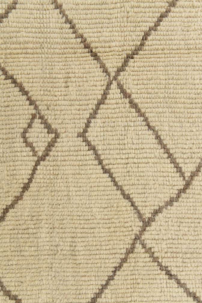 8' 5 x 10' 9 Hand Knotted Moroccan Wool Rug