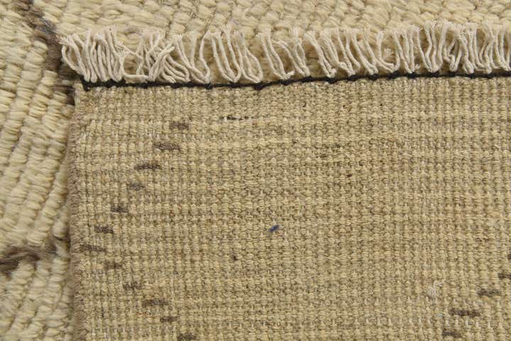 8' 5 x 10' 9 Hand Knotted Moroccan Wool Rug