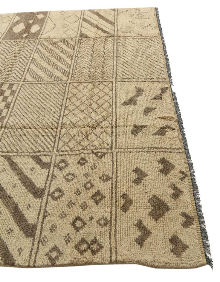 Detail image of 8' 5 x 10' 6  Hand Knotted Moroccan Wool Rug