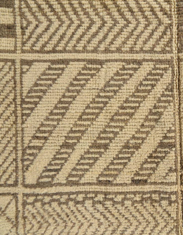 Detail image of 8' 5 x 10' 6  Hand Knotted Moroccan Wool Rug