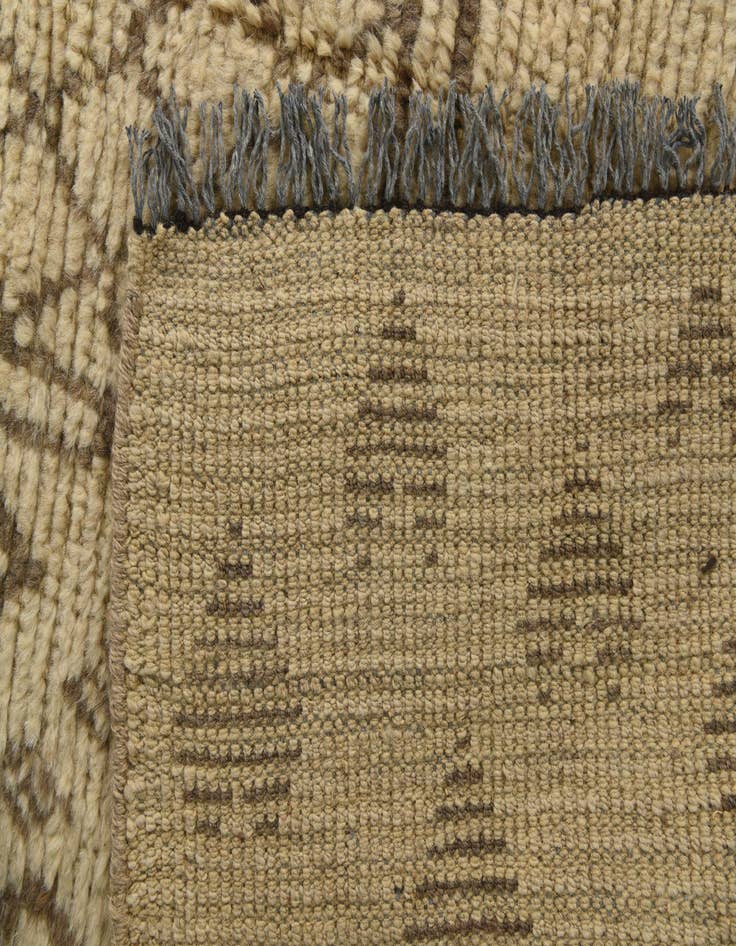 Detail image of 8' 5 x 10' 6  Hand Knotted Moroccan Wool Rug