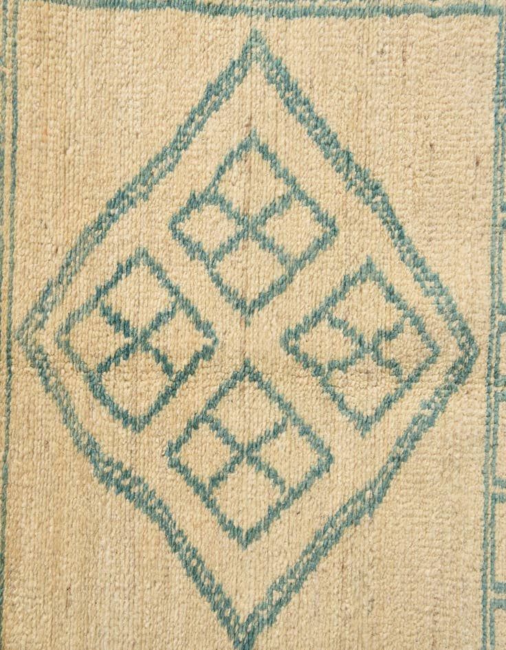 Detail image of 5' 6 x 8' 2  Hand Knotted Moroccan Wool Rug