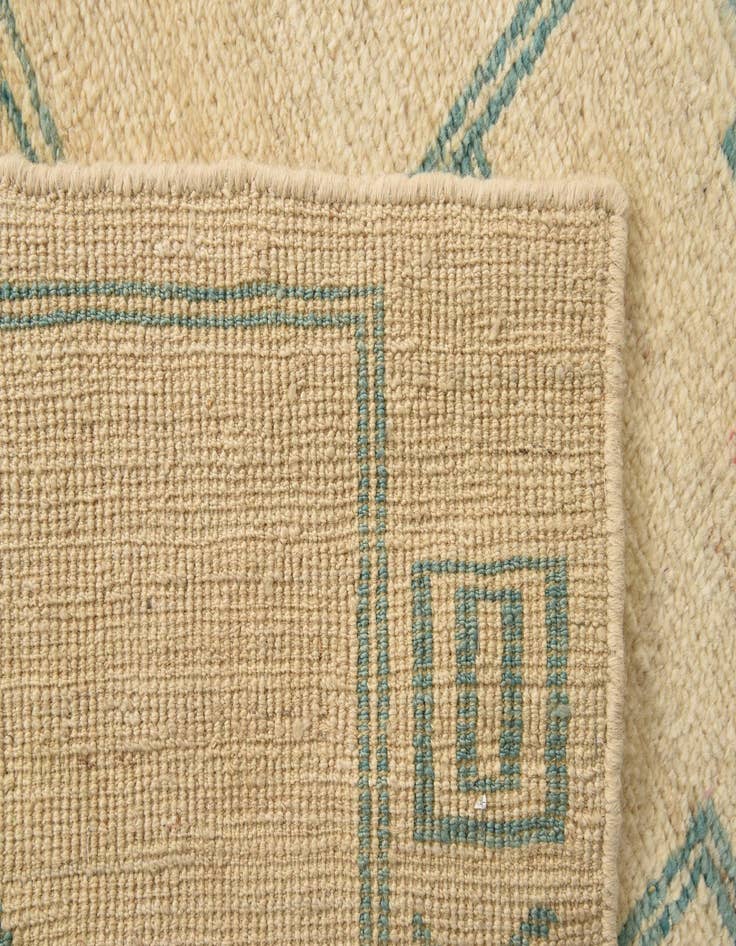 Detail image of 5' 6 x 8' 2  Hand Knotted Moroccan Wool Rug