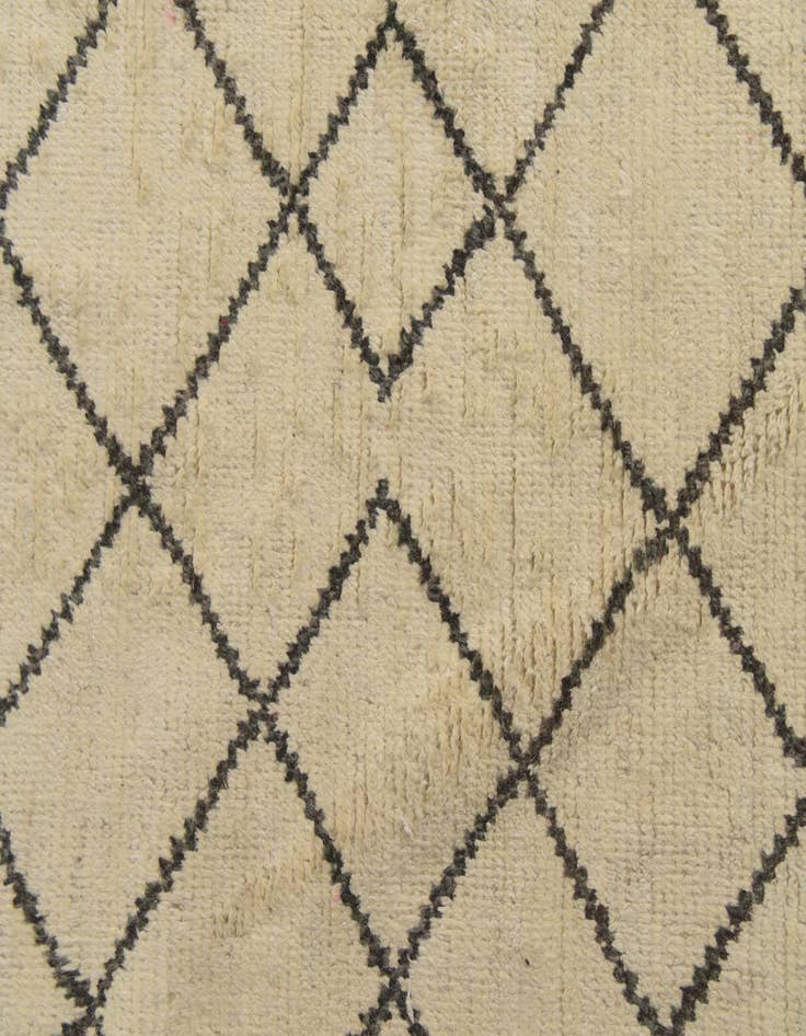 Detail image of 10' x 14' 9  Hand Knotted Moroccan Wool Rug