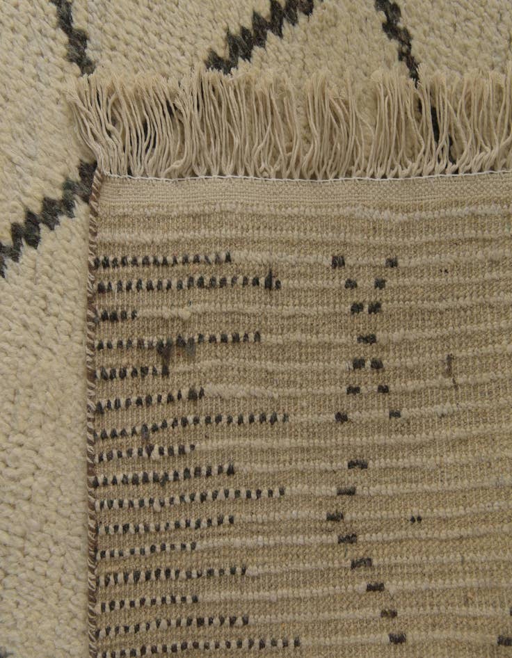 Detail image of 10' x 14' 9  Hand Knotted Moroccan Wool Rug