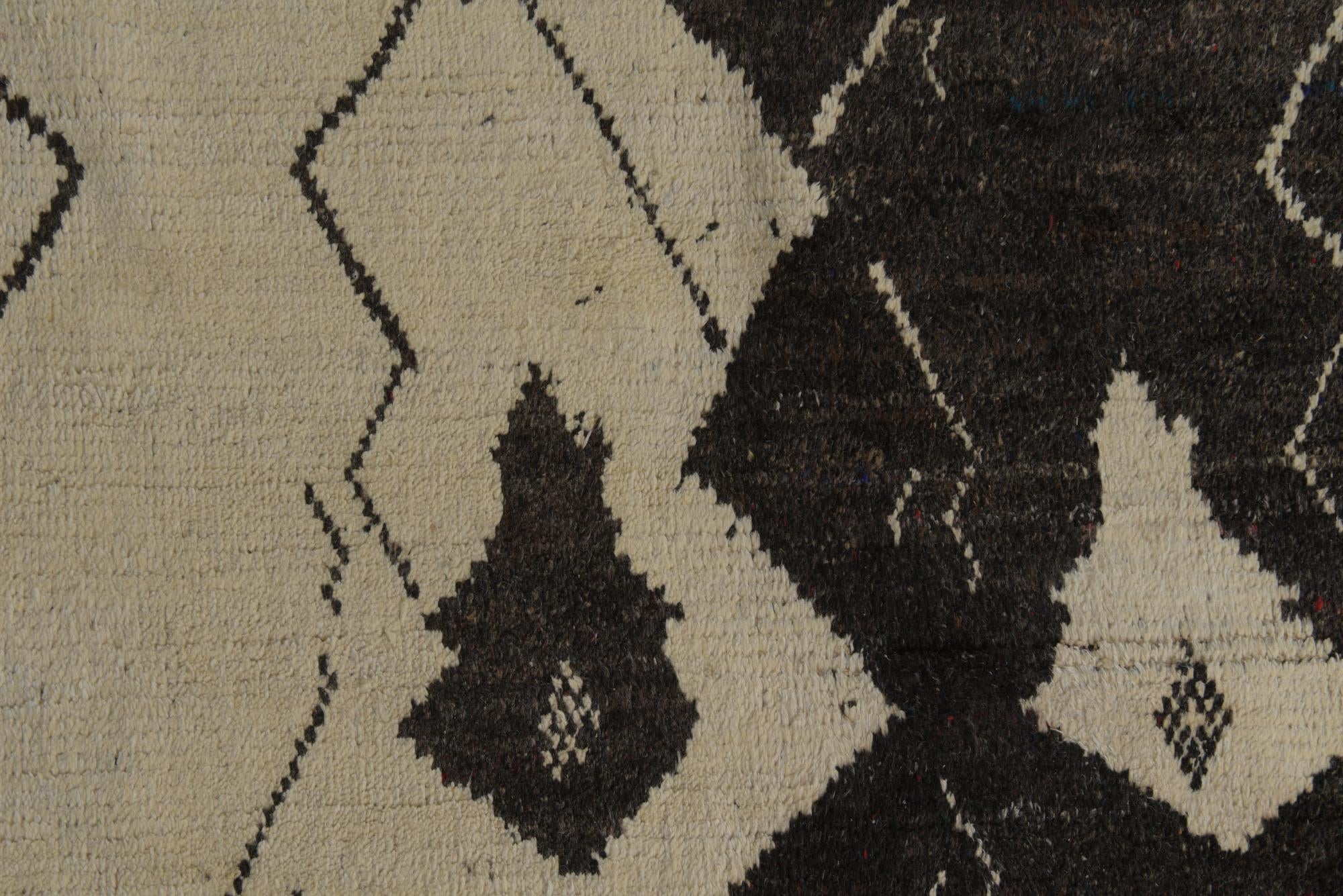 12' x 16' 2 Hand Knotted Moroccan Wool Rug