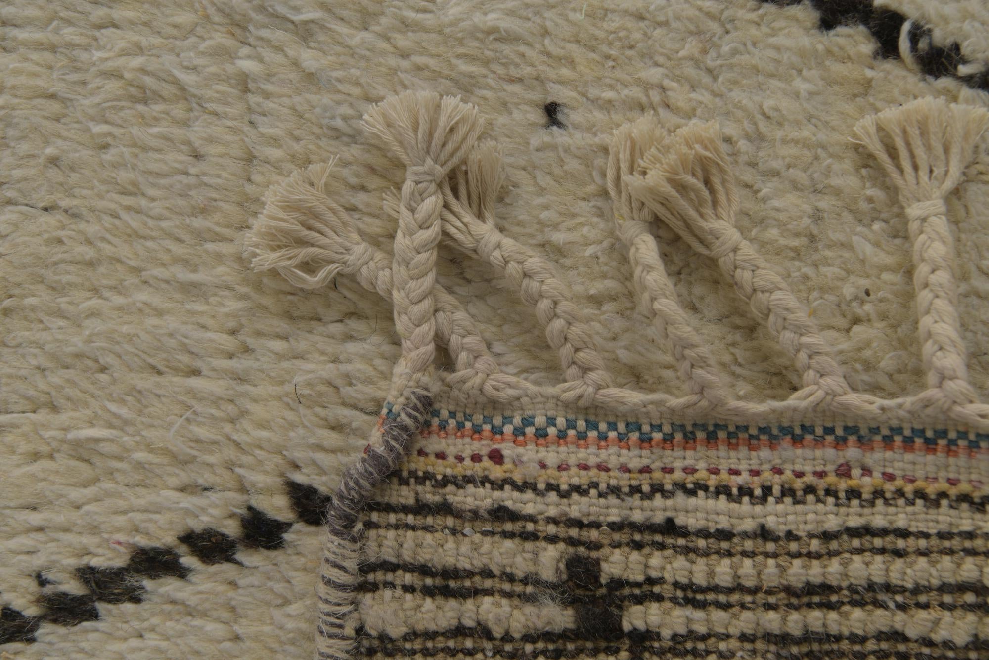 12' x 16' 2 Hand Knotted Moroccan Wool Rug