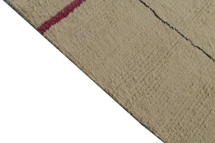 Vue détaillée : 365cm x 500cm Noué main Marocain Tapis Laine