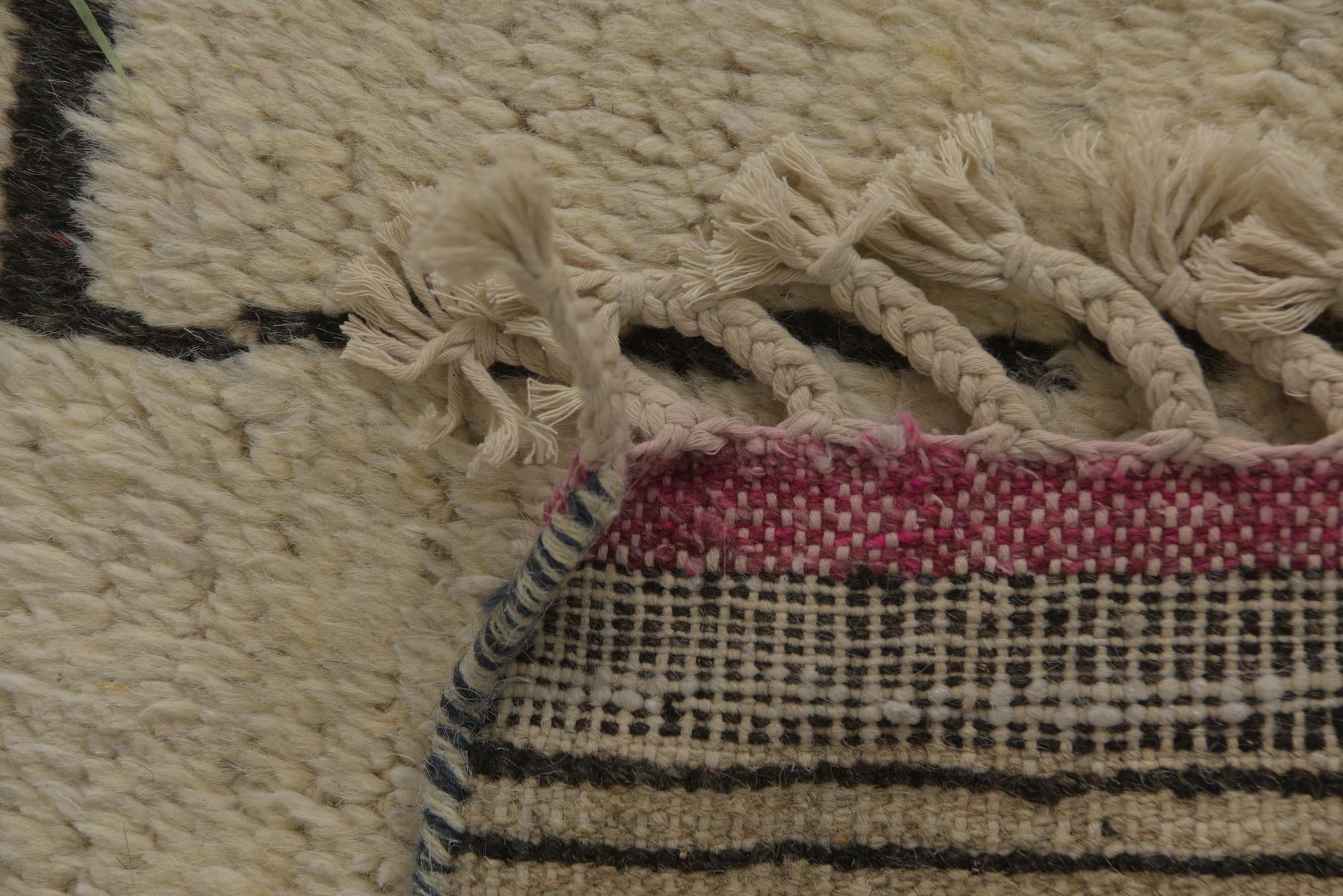 12' x 16' 4 Hand Knotted Moroccan Wool Rug