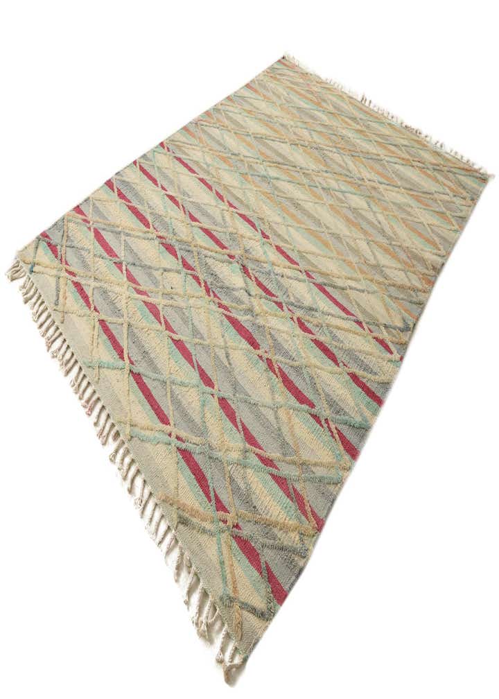 5' 10 x 8' Hand Knotted Moroccan Wool Rug