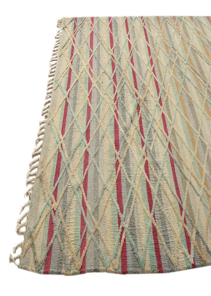 5' 10 x 8' Hand Knotted Moroccan Wool Rug