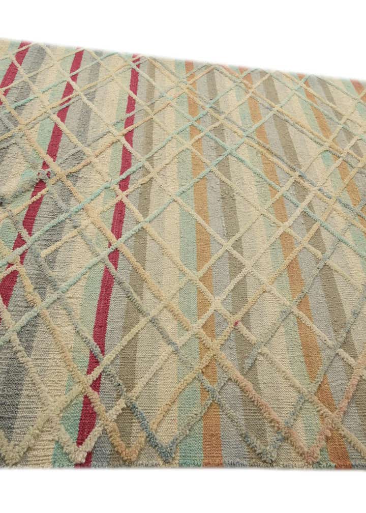5' 10 x 8' Hand Knotted Moroccan Wool Rug