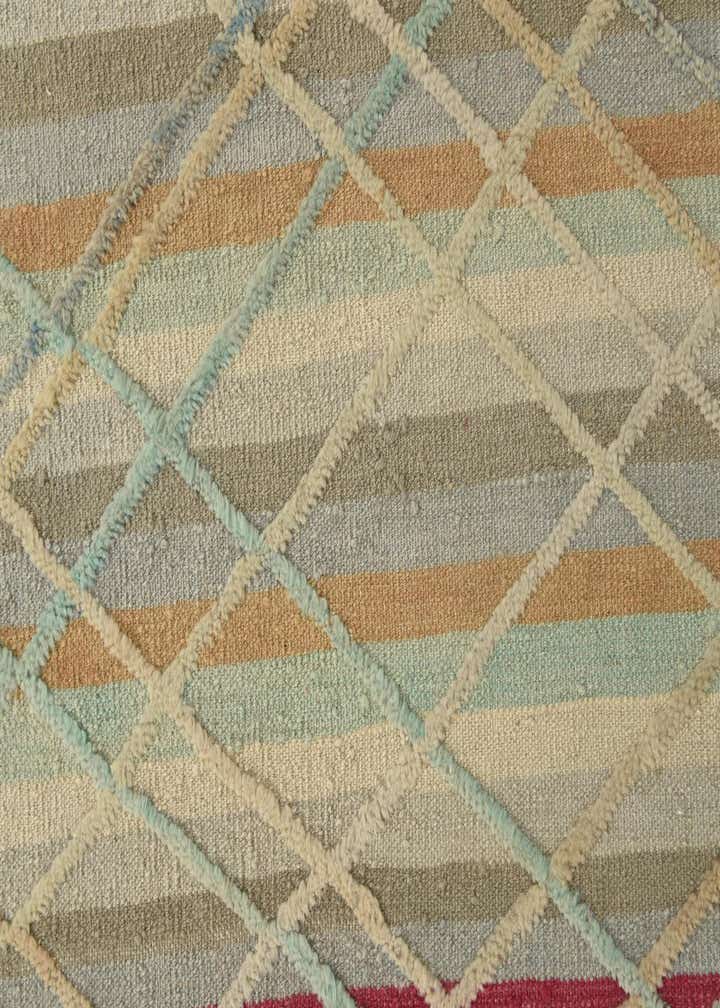 5' 10 x 8' Hand Knotted Moroccan Wool Rug