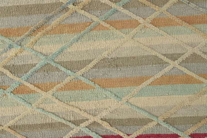 5' 10 x 8' Hand Knotted Moroccan Wool Rug