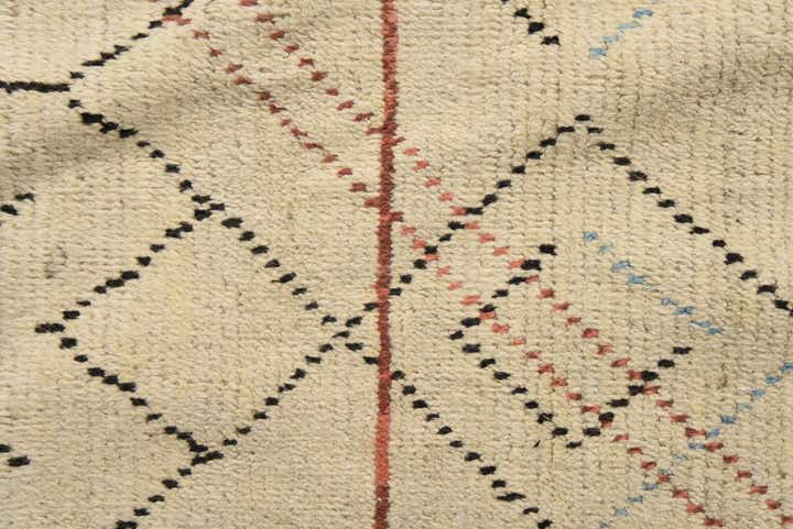 10' x 15' Hand Knotted Moroccan Wool Rug