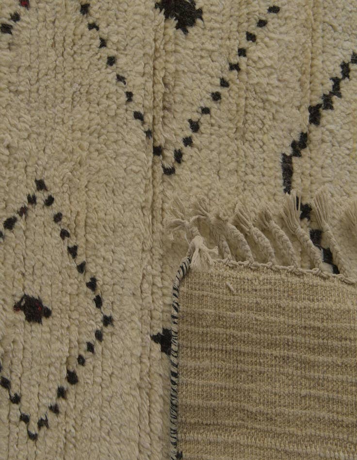 Detail image of 10' x 14' 4  Hand Knotted Moroccan Wool Rug