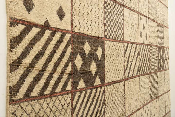 15' 3 x 24' 4 Hand Knotted Moroccan Wool Rug