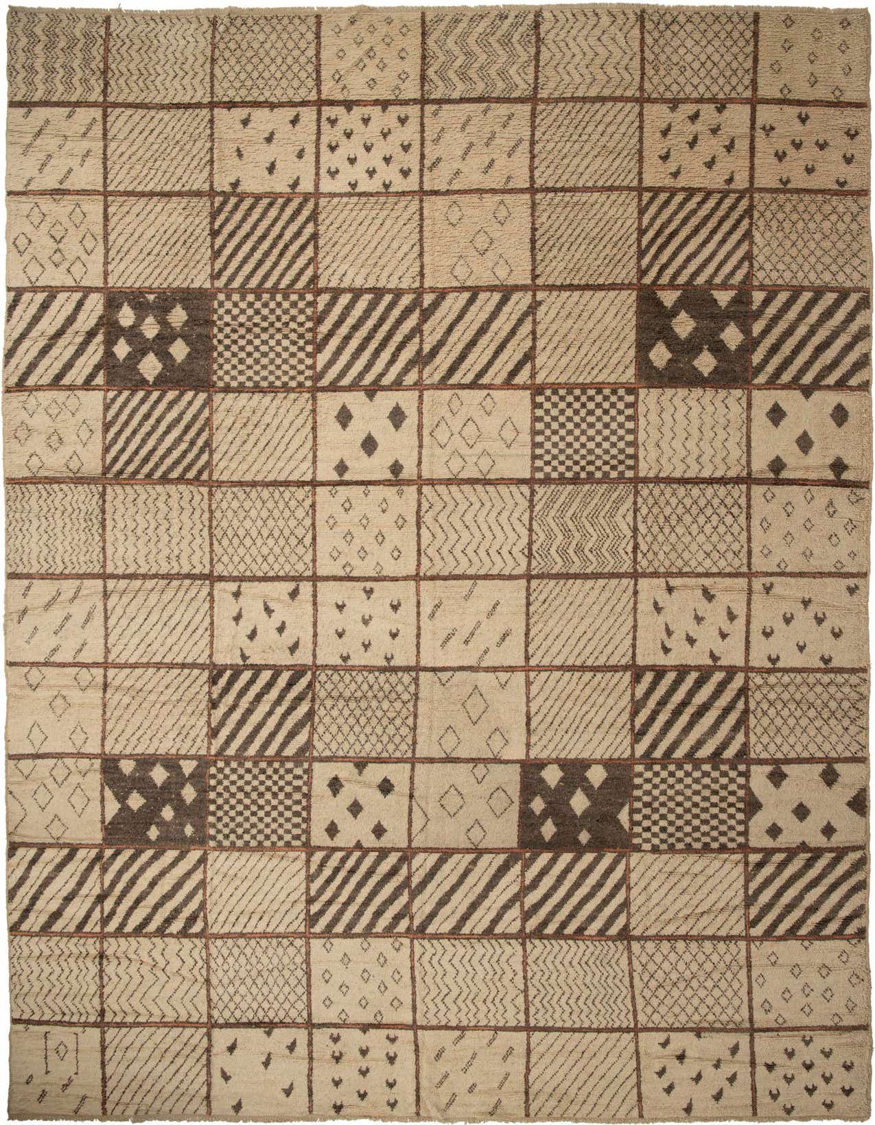 15' 3 x 24' 4 Hand Knotted Moroccan Wool Rug