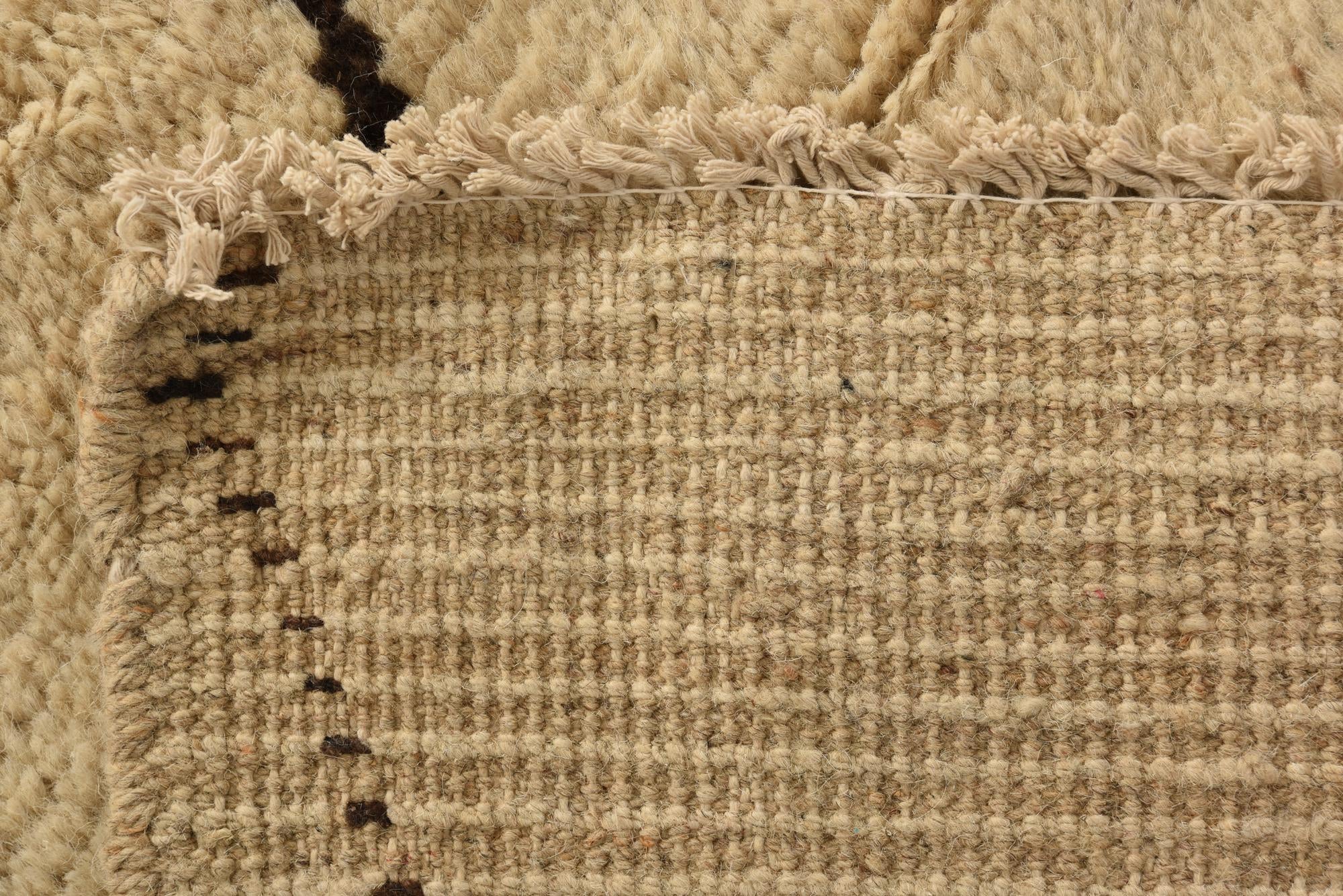 16' 1 x 24' 7 Hand Knotted Moroccan Wool Rug