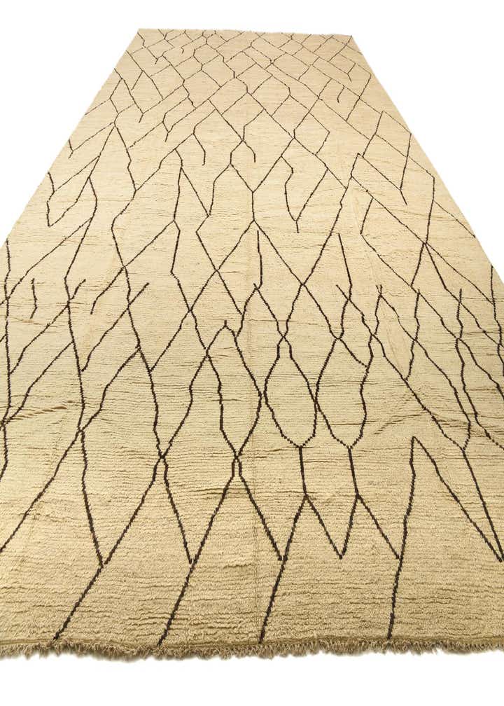 16' 1 x 24' 7 Hand Knotted Moroccan Wool Rug