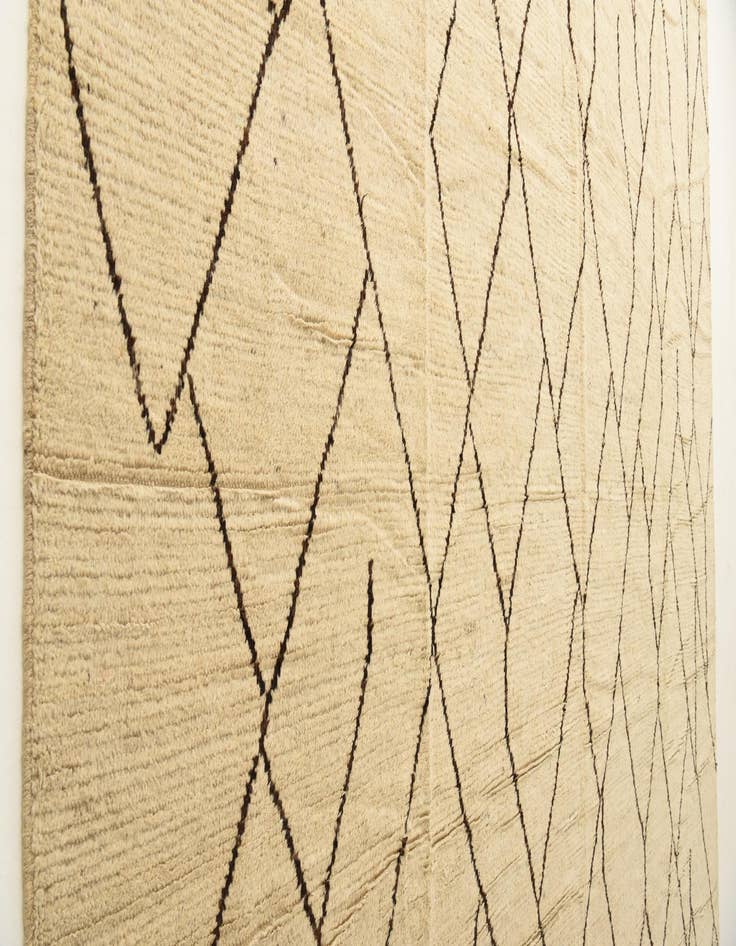 Detail image of 16' 1 x 24' 7  Hand Knotted Moroccan Wool Rug