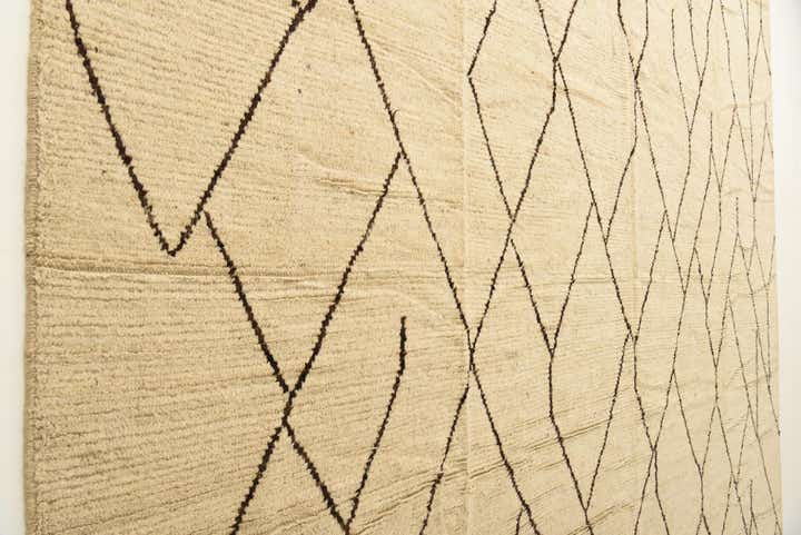 16' 1 x 24' 7 Hand Knotted Moroccan Wool Rug