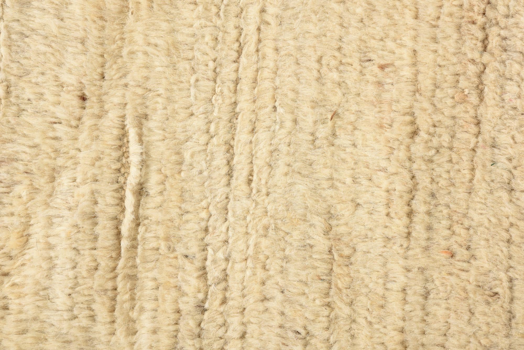 16' 1 x 24' 7 Hand Knotted Moroccan Wool Rug