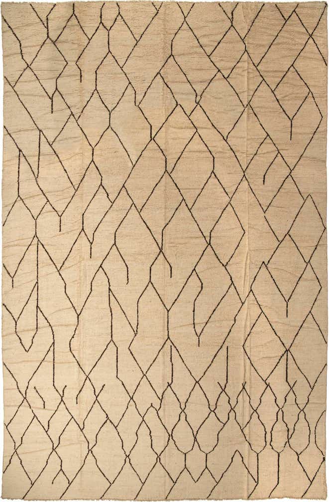 16' 1 x 24' 7 Hand Knotted Moroccan Wool Rug
