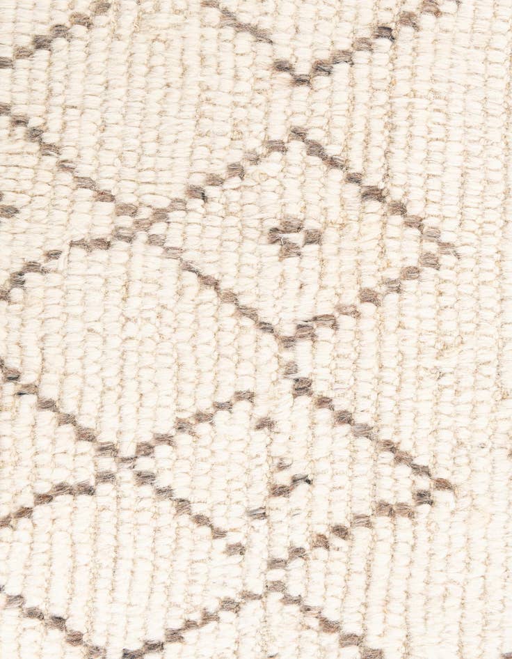 Detail image of 4' 3 x 7' 1  Hand Knotted Moroccan Wool Rug