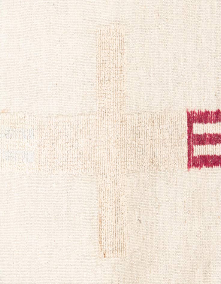 Detail image of 5' 8 x 9' 5  Hand Knotted Moroccan Wool Rug