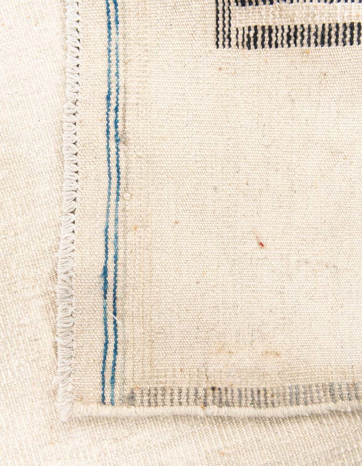 Detail image of 5' 8 x 9' 5  Hand Knotted Moroccan Wool Rug