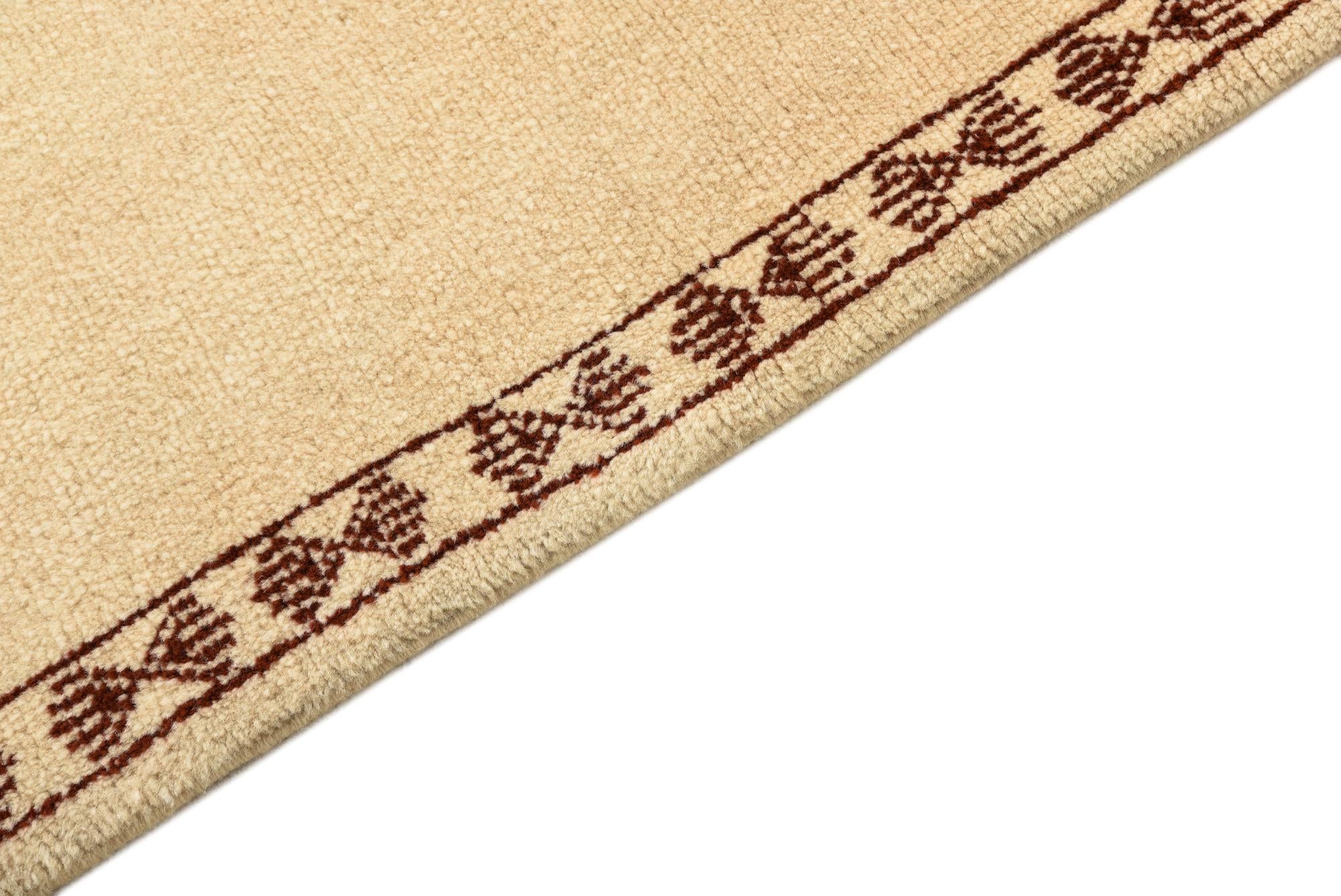 2' 8 x 5' 1 Hand Knotted Moroccan Wool Rug