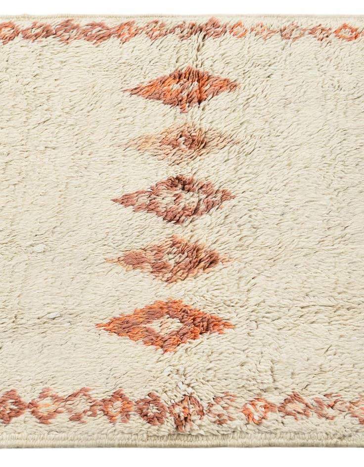 Detail image of 2' 4 x 4' 10  Hand Knotted Moroccan Wool Rug