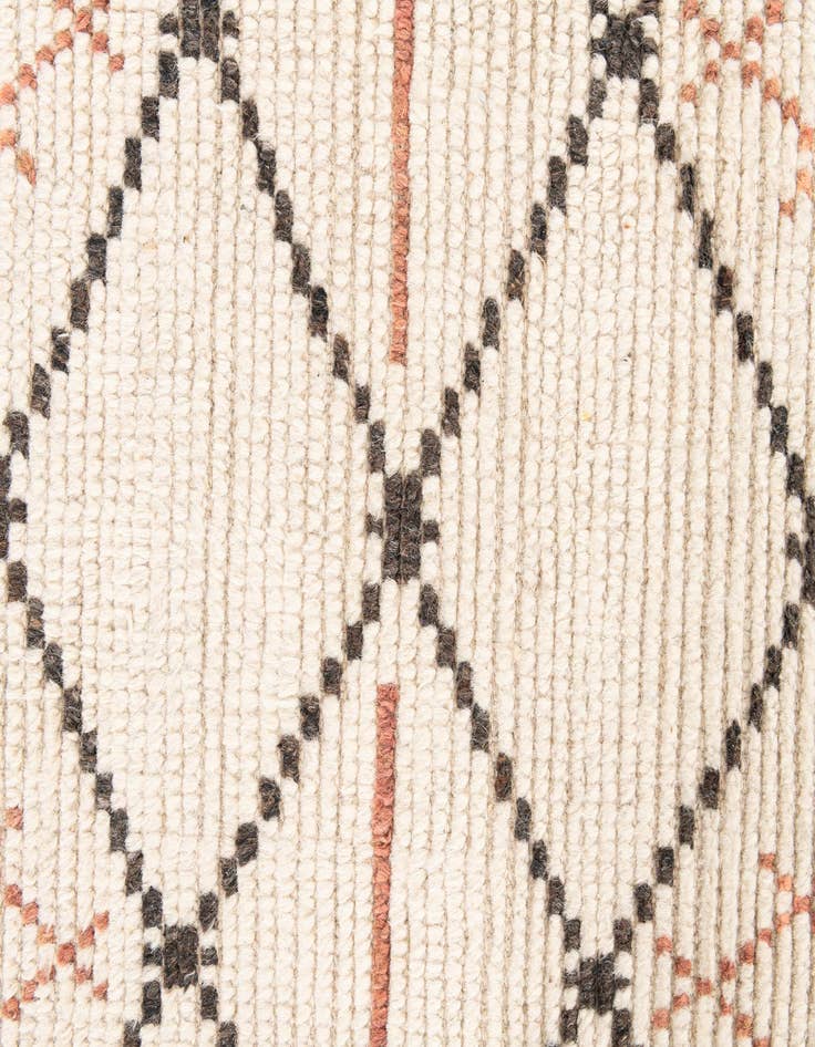 Detail image of 6' x 9'  Hand Knotted Moroccan Wool Rug