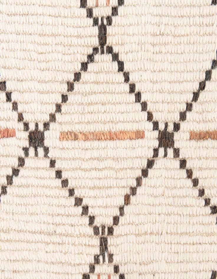 Detail image of 6' x 9'  Hand Knotted Moroccan Wool Rug