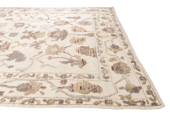 8' 8 x 12' 1 Hand Knotted Moroccan Wool Rug
