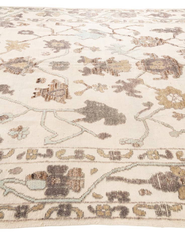 Detail image of 8' 8 x 12' 1  Hand Knotted Moroccan Wool Rug