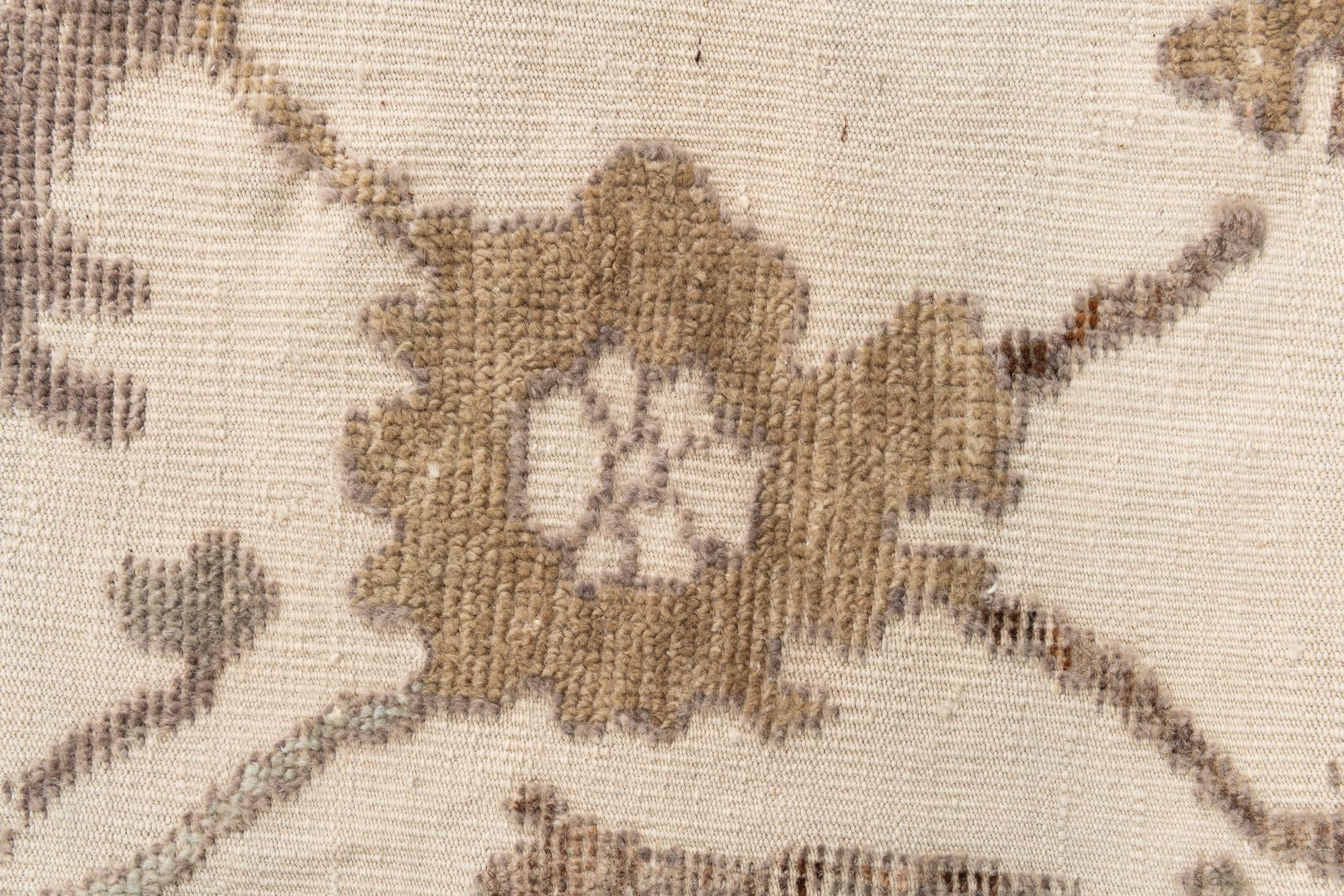 8' 8 x 12' 1 Hand Knotted Moroccan Wool Rug