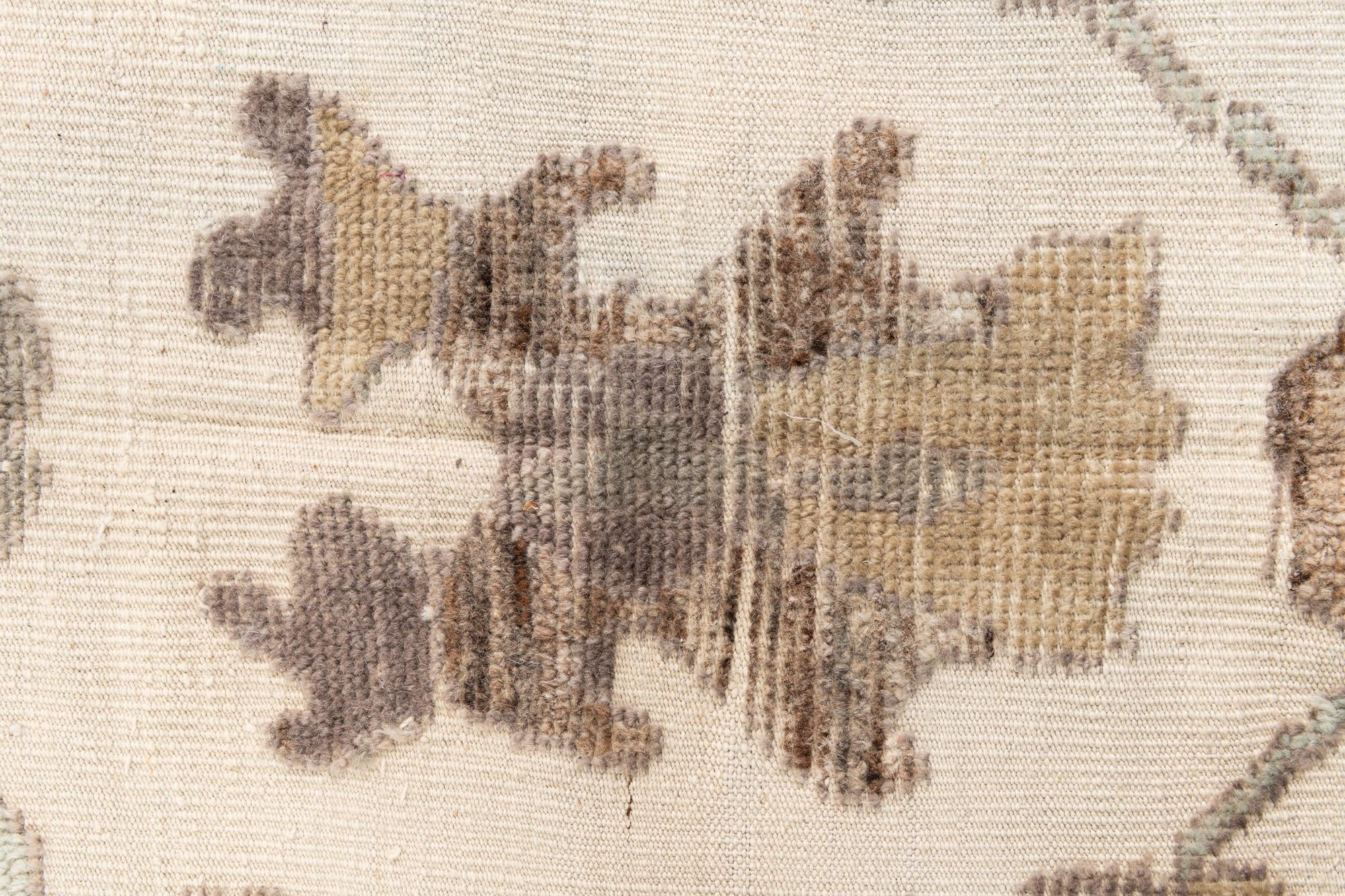 8' 8 x 12' 1 Hand Knotted Moroccan Wool Rug