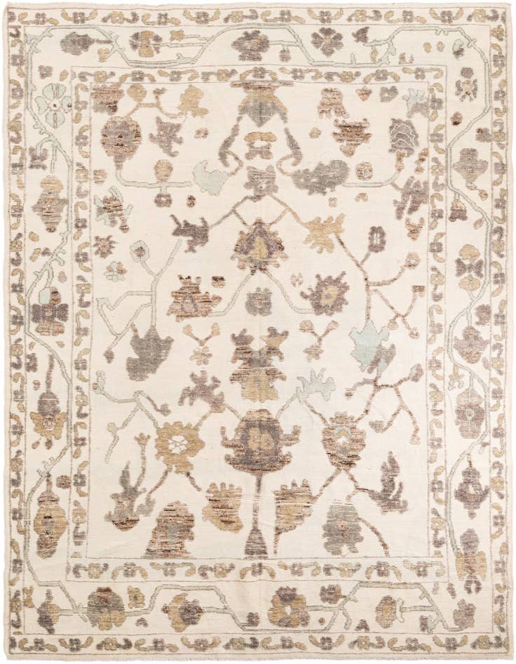 Detail image of 8' 8 x 12' 1 Hand Knotted Moroccan Wool Rug