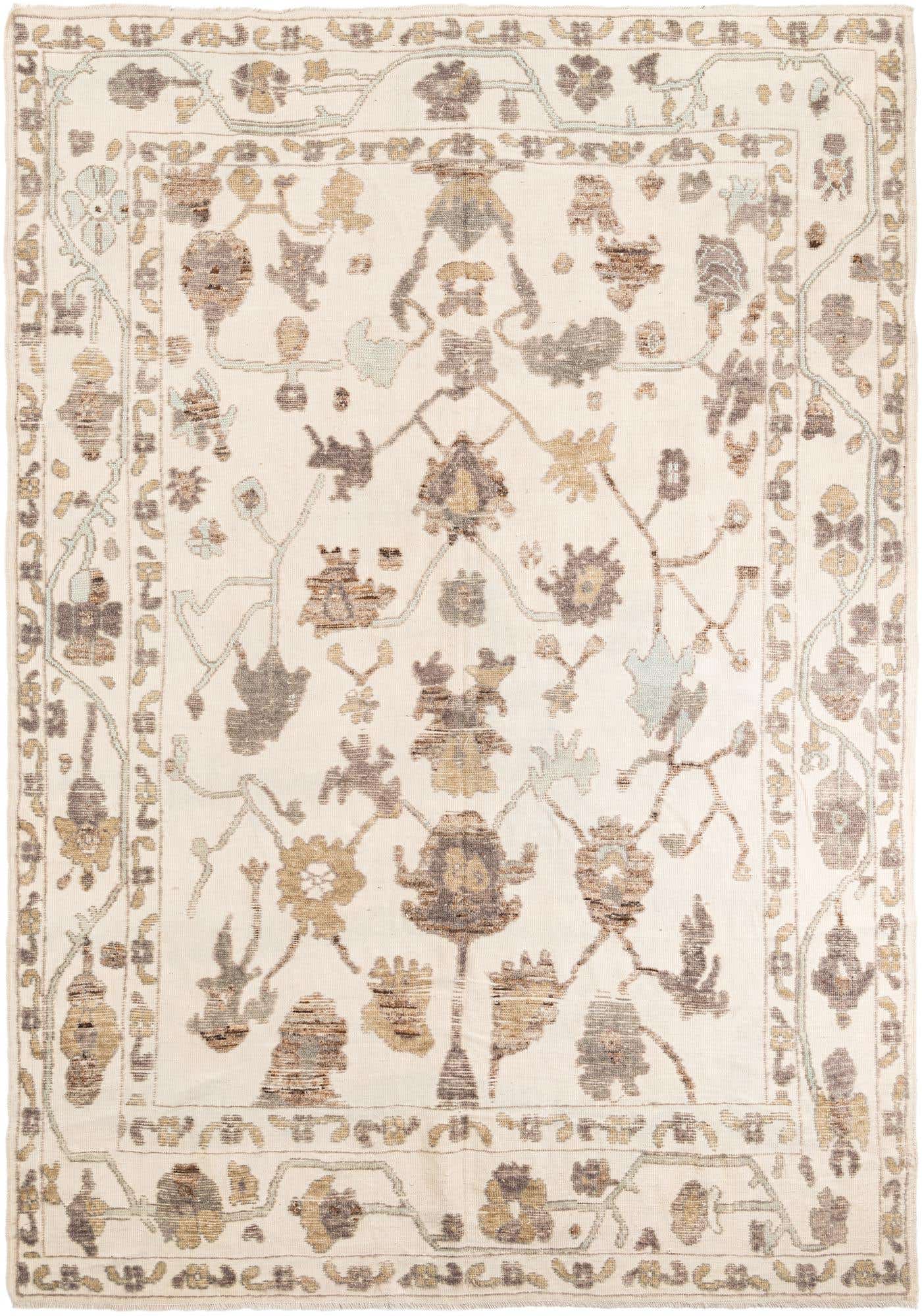 8' 8 x 12' 1 Hand Knotted Moroccan Wool Rug