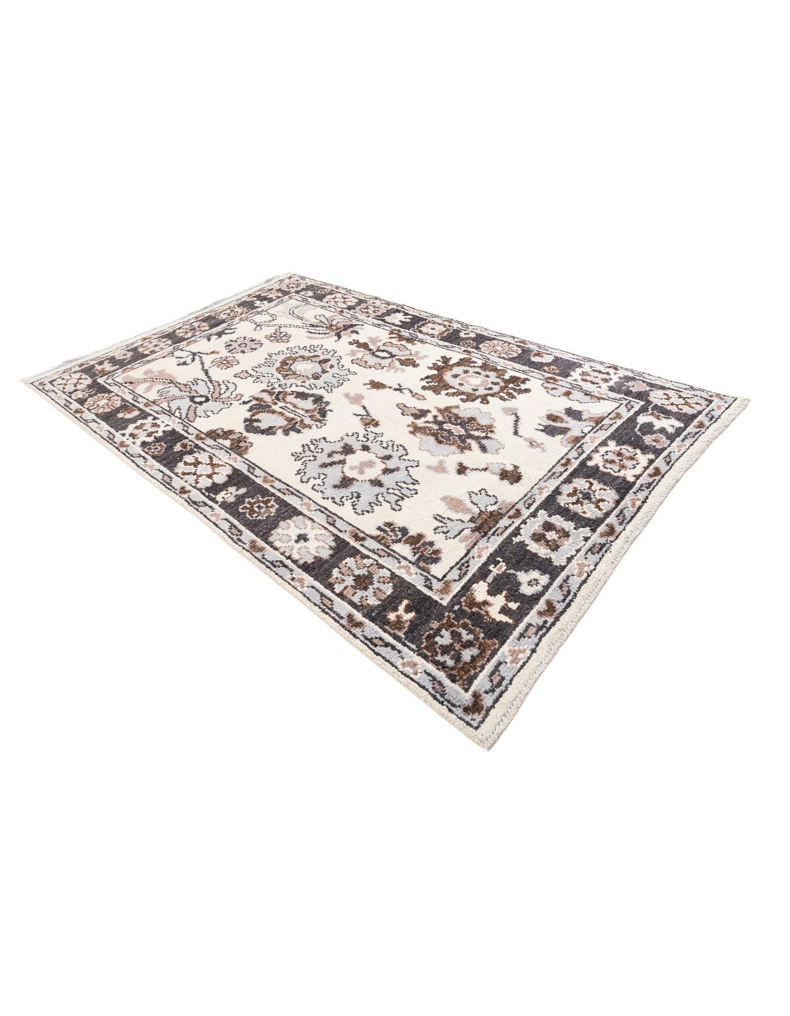 5' 10 x 9' 3 Hand Knotted Moroccan Wool Rug