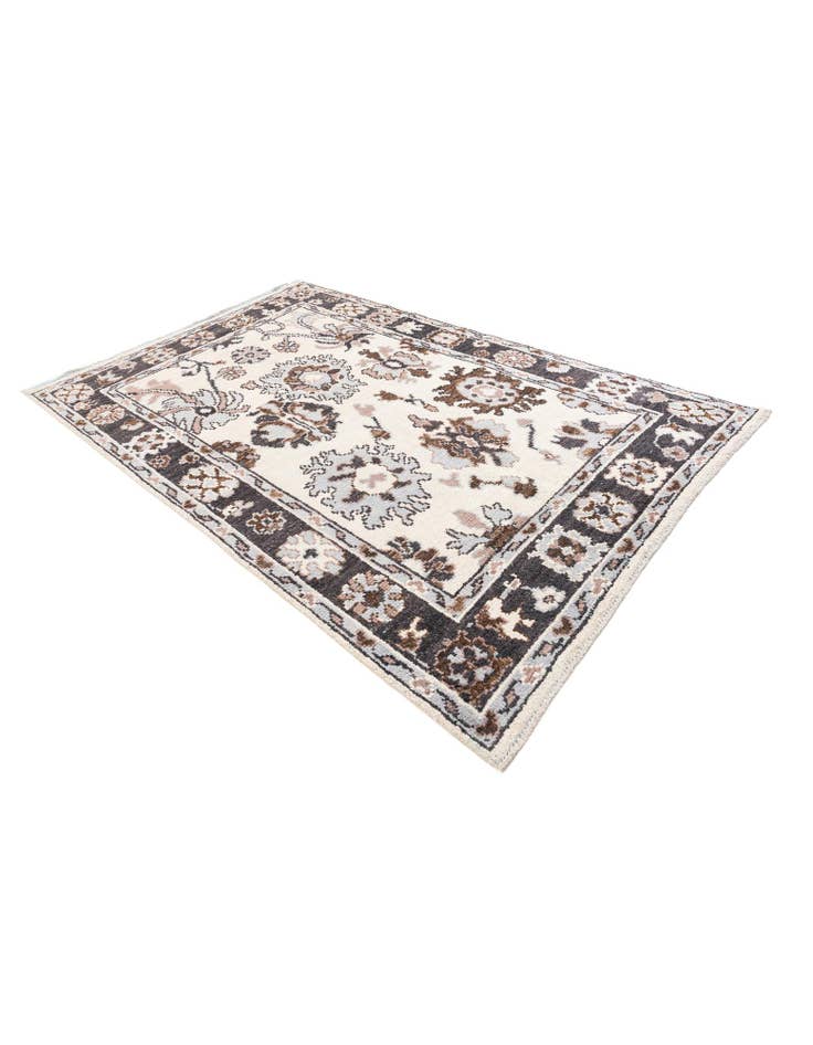 Detail image of 5' 10 x 9' 3 Hand Knotted Moroccan Wool Rug