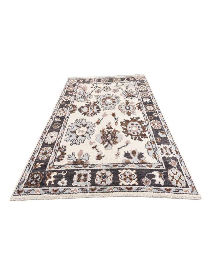 5' 10 x 9' 3 Hand Knotted Moroccan Wool Rug