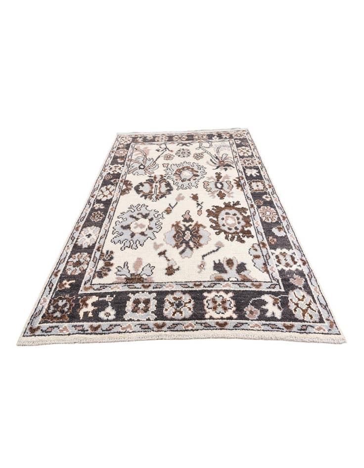 Detail image of 5' 10 x 9' 3 Hand Knotted Moroccan Wool Rug